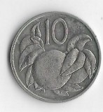 Moneda 10 cents 1987 - Cook