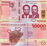 Burundi 10000 Francs 2022 UNC Bancnota Africa Ne流通 Bancnote Burundi