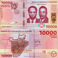 BURUNDI 10.000 francs 2022 UNC!!!