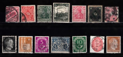 A7 T4 27 - Timbre foarte vechi - Germania foto