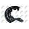 Protectie stropire disc frana Renault Megane 2 2002-2009, Fata, Dreapta, 8200113672