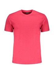 Tricou barbati, Regular fit, Roz, M