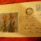 Plic ilustrat -Flora - Crin Rosu, cod 1430/1967