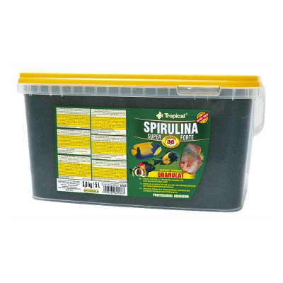 TROPICAL Super Spirulina Forte Forte Granulate 5L/3kg foto