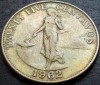 Moneda exotica 25 CENTAVOS - FILIPINE, anul 1962 * cod 5144, Asia