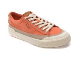 Cumpara ieftin Pantofi sport PEPE JEANS roz, BEN WASH, din material textil