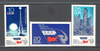 D.D.R.1973 Ziua stiintei si tehnicii sovietice SD.390 foto