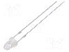Dioda LED, 3mm, ro&amp;#351;ie, 3,5...4,5lm, 30mA, 1,8...2,6V, OPTOSUPPLY - OS5RKP3211A