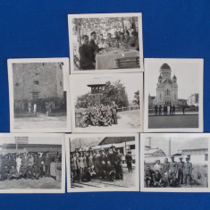 LOT 7 FOTOGRAFII MILITARI , CLUJ , TURDA , 1937