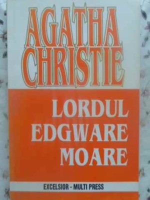 LORDUL EDGWARE MOARE-AGATHA CHRISTIE-263844 foto