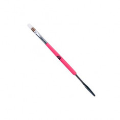 Pensula pentru Poly Gel. pink #6 foto