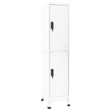 Cumpara ieftin Fiset, alb, 38x45x180 cm, otel