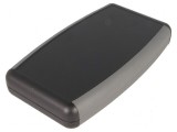 Carcasă universală ABS neagră 89mm x 147mm x 24mm 1553