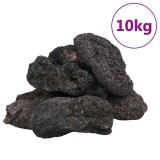Cumpara ieftin Roci vulcanice, 10 kg, negru, 10-30 cm