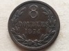 GUERNSEY-8 DOUBLES 1874, Europa, Bronz