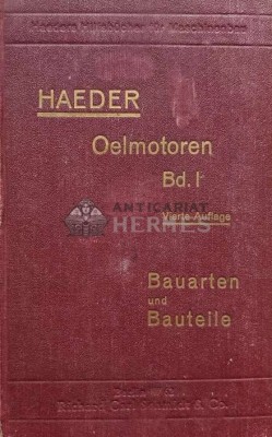 BAUARTEN , BAUTEILE BERECHNUNG UND KONSTRUKTIONS- EINZELHEITEN - 1930 - Herm Haeder (AH1) foto