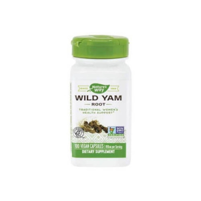 Wild Yam 425mg, 100cps, Nature&amp;#039;s Way foto