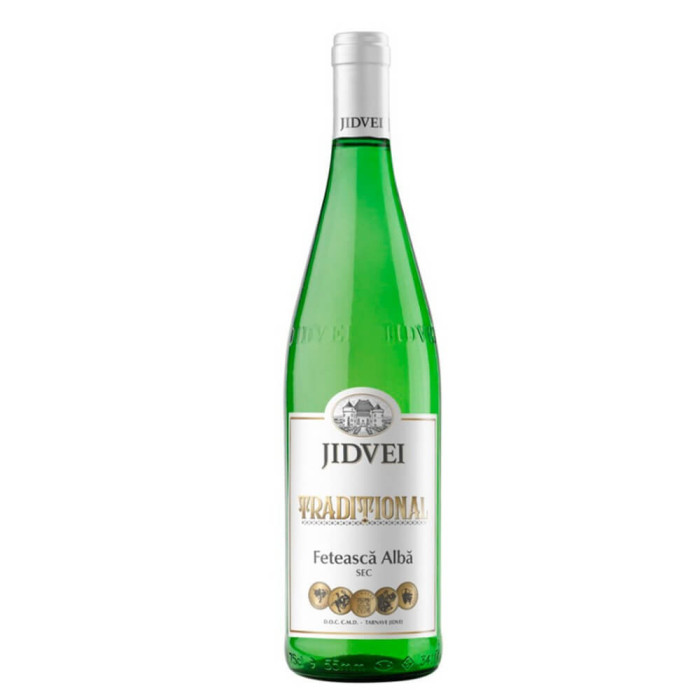 Vin Alb Sec Feteasca Alba Jidvei Traditional, 0.75 L, 11.5% Alcool, Vin Jidvei Traditional, Vin Alb Jidvei Traditional, Vin Sec Jidvei Traditional, Vi