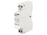 Contactor 2-polar 20A 220-230V AC/DC