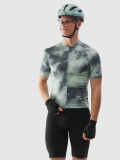 Tricou de ciclism cu fermoar pentru bărbați - verde