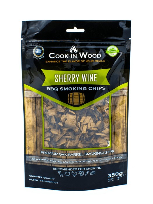 Aschii pentru afumare Mercaton, Lemn Stejar Infuzat, Aroma Sherry Wine, 350g