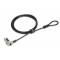 CABLU securitate KENSINGTON pt. notebook slot Wedge cifru cu patru discuri conectare directa1.8m cablu otel carbon permite pivotare si rotire cablu &amp;q