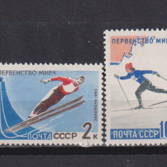 RUSIA U.R.S.S.1962 SPORT MI. 2607-2608 MNH