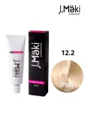 J.Maki Professional - Vopsea de par permanenta 12.2 - Blond perlat super deschis, Super Blond, 60 ml