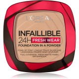 L&rsquo;Or&eacute;al Paris Infaillible Fresh Wear 24h pudra machiaj culoare 120 Vanilla 9 g