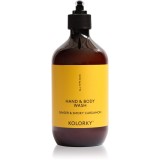 Kolorky Hand &amp; Body Wash gel de curățare pentru maini si corp Ginger &amp; Smoky Cardamom 490 ml