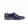 Pantofi barbati sport - casual din piele naturala, bleumarin - TENMARIOBLU, Lucianis style