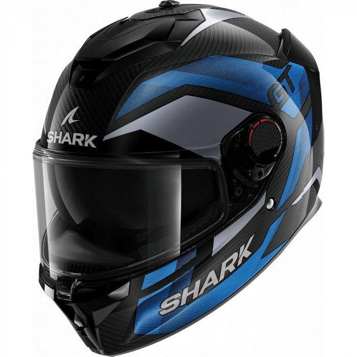 Casca integrala Shark Spartan GT Pro Ritmo Carbon albastru/negru, marime L