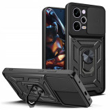 Husa Tech-Protect Camshield Pro pentru Xiaomi Redmi Note 12 Pro 5G/Poco X5 Pro 5G Negru