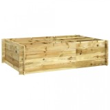 Plantator din lemn tratat 150 x 100 x 40 cm, vidaXL