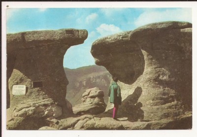 Carte Postala veche - Muntii Bucegi, Babele - Circulata foto