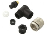 Conector M9 Mufă Mamă Aurit 125V IP67 7 PIN Pe Cablu