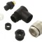 Conector M9 Mufă Mamă Aurit 125V IP67 7 PIN Pe Cablu
