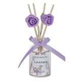 Difuzor Aromă Cameră, Lavandă, Bețișoare și Flori Decorative, Capacitate 30ml, Oem