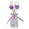 Difuzor Aromă Cameră, Lavandă, Bețișoare și Flori Decorative, Capacitate 30ml