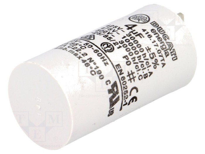 Condensator 4uF 475VAC &plusmn;5%