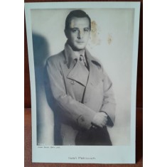Carte postala, actorul si cantarestul sarb Iwan Petrovich 1894-1962
