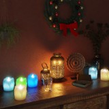 Cumpara ieftin Lum&acirc;nări pastile electrice fără flacără cu LED 100 buc. colorat
