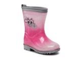 Cizme de cauciuc Perletti cu sclipici marime 30 31 roz fuchsia