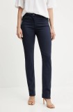 Morgan jeans PETROI femei, culoarea bleumarin, PETROI