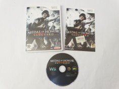 Joc Nintendo Wii - Medal of Honor Vanguard foto