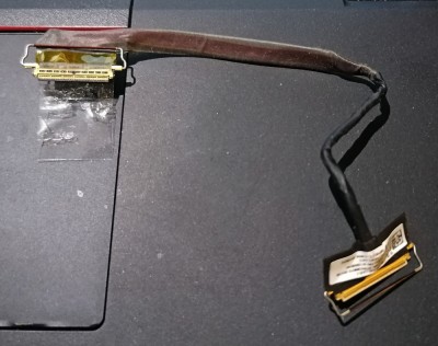 Cablu display LVDS eDP X1 Carbon 5Th Gen, cod SC10K09793, FRU 01LV472 foto