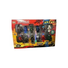 Set 12 jucării cu accesorii, multicolor, 3+ ani