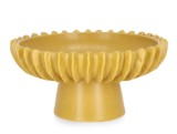 Bol decorativ ceramica ocru Eldar &Oslash;26x13,5h