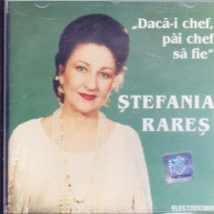CD Populara: Ștefania Rareș – Dacă-i chef, păi chef să fie (Electrecord,SIGILAT)