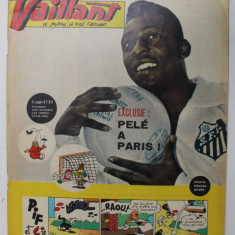 VAILLANT , LE JOURNAL LE PLUS CAPTIVANT , REVISTA CU BENZI DESENATE PENTRU COPII , TEXT IN LIMBA FRANCEZA , No. 937 / 1963